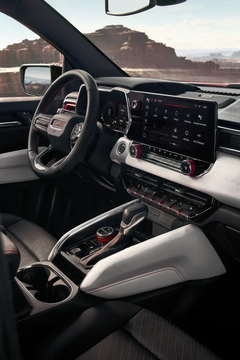 2026 GMC Canyon infotainment system at Oxendale GMC in FLAGSTAFF AZ